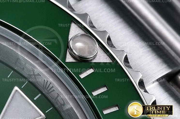 0412 Sustainable ROLSUB0288 – Submariner 116610LV 904L SS SS Green V2S ZZF SA 1039
